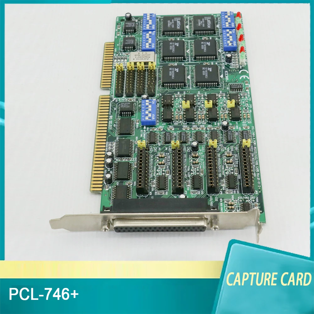 PCL-746+ 4-Port RS-232/422/485 REV B1 Capture Card For Advantech