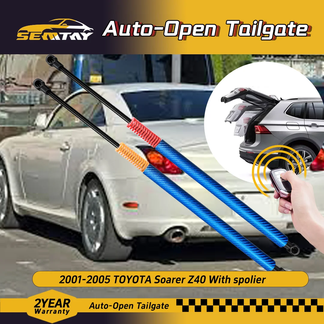 

SEMTAY автоматические подъемные стойки багажника с пружиной для TOYOTA Soarer Z40 с spolier 2001-2005, опорные опоры для подъема багажника задней двери