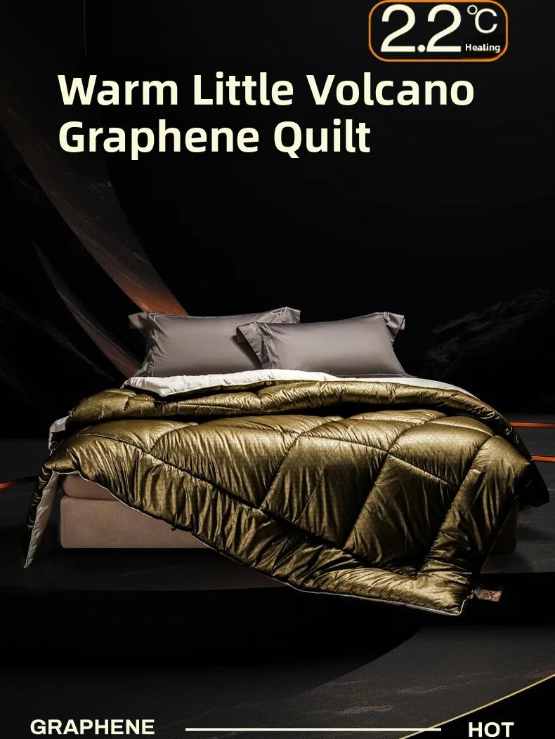 

Ультралегкое одеяло Aphene с регулируемой температурой, с наполнителем из золотого камня, антиклещевое, антибактериальное, для весны, осени и зимы