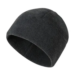 Unisex ciepła czapeczka z polaru zimowego męska czaszka czapka typu Beanie do jazdy na nartach z czapka kolarska gruba, wiatroodporna czapka