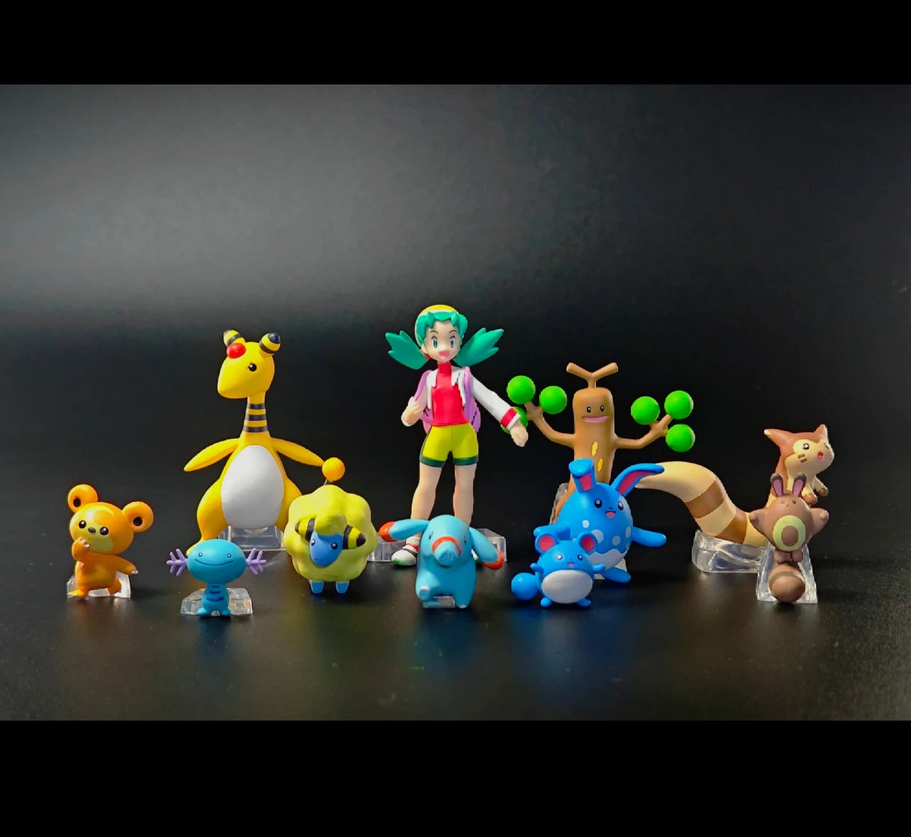 

New In Stock Anime 1/20 Proportion World City 2-Channel Vendor Vol2 Pok é Mon Blind Box Desktop Ornament Kawai Kid Birthday Gift