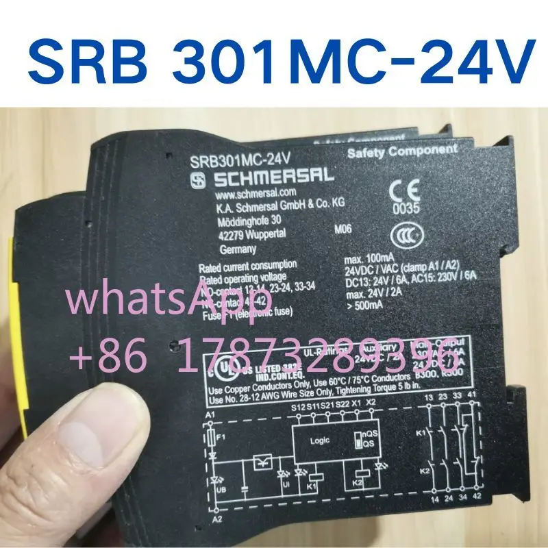 

Used Safety relay SRB301MC-24V tested OK and shipped quickly