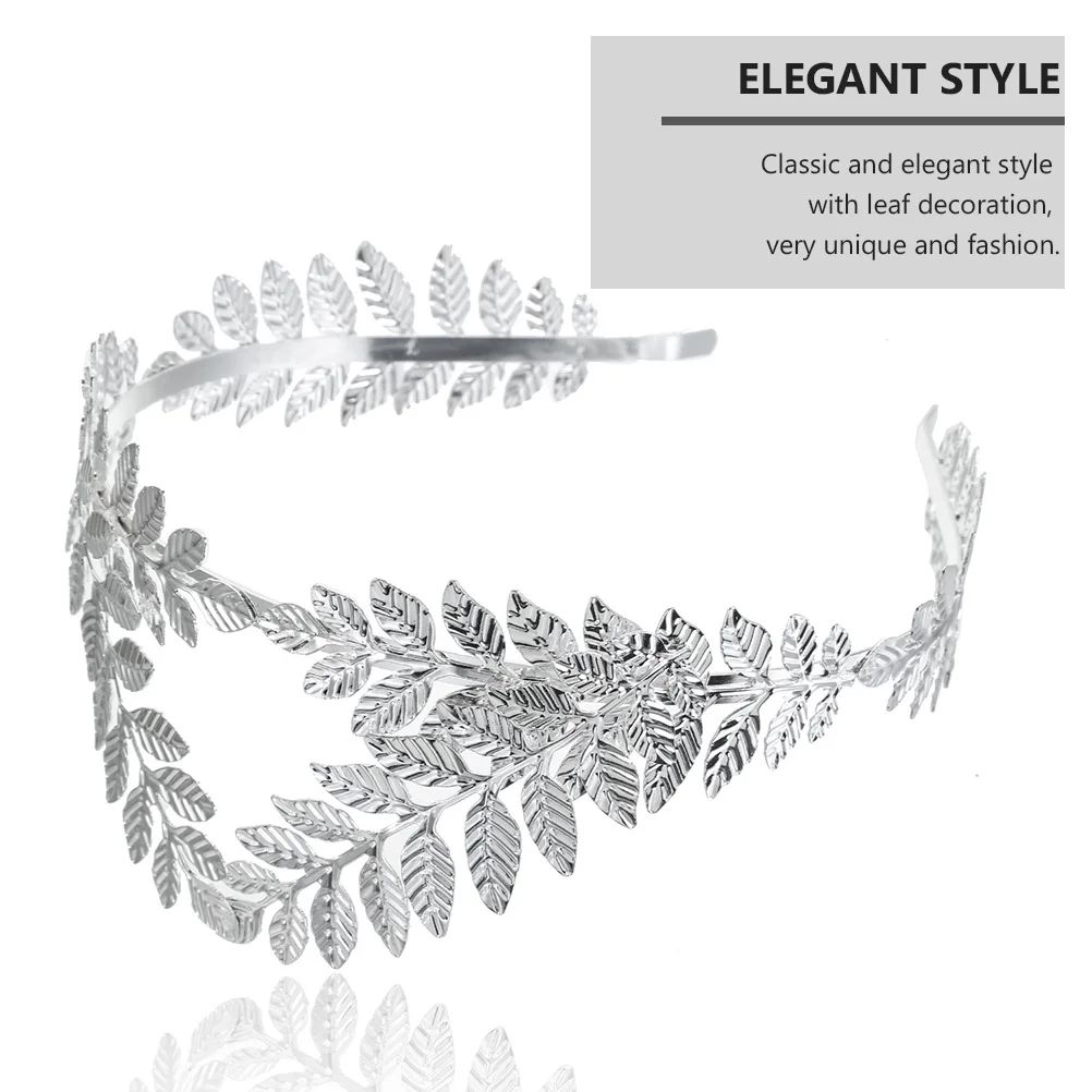 

3Pcs Crown Hair Hoops Elegant Headbands Wedding Party Accessories Chic Handmade Headpieces Women Hairbands