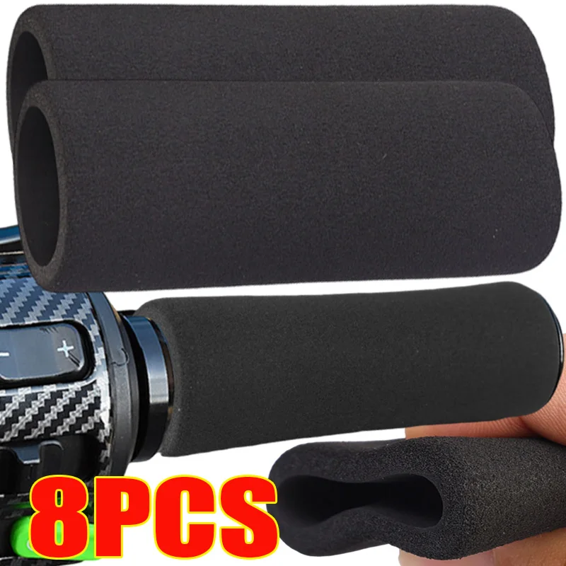 Motorcycle Hand Protector Foam Protaper Cuffs Motorcycle Handlebar End Anti Vibration Cover Grips Motorbike Handle Grip