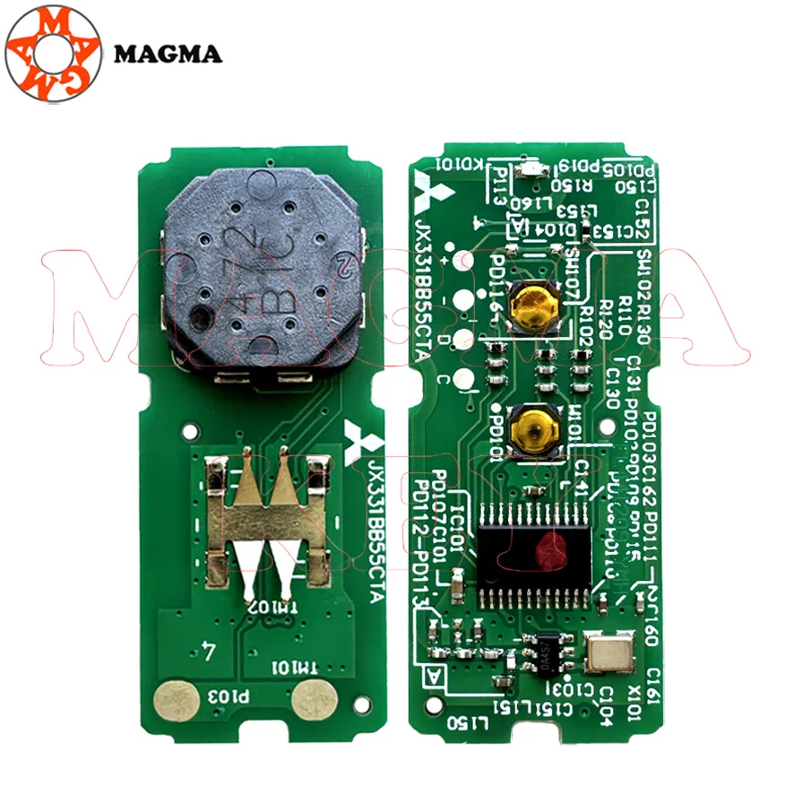 MAGMA مفتاح تحكم عن بعد لياماها NVX NVX155 XMAX XMAX300 QBIX AEROX JAUNS دراجة نارية سكوتر 433.92MHz ID49 رقاقة بدون مفتاح #3