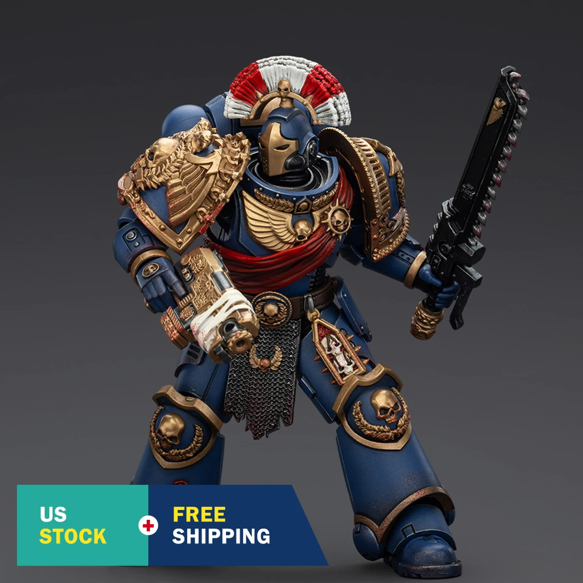 

HiPlay JOYTOY Warhammer 40k Ultramarines Relic Secundus Armour JT01536 1/18 Action Figures