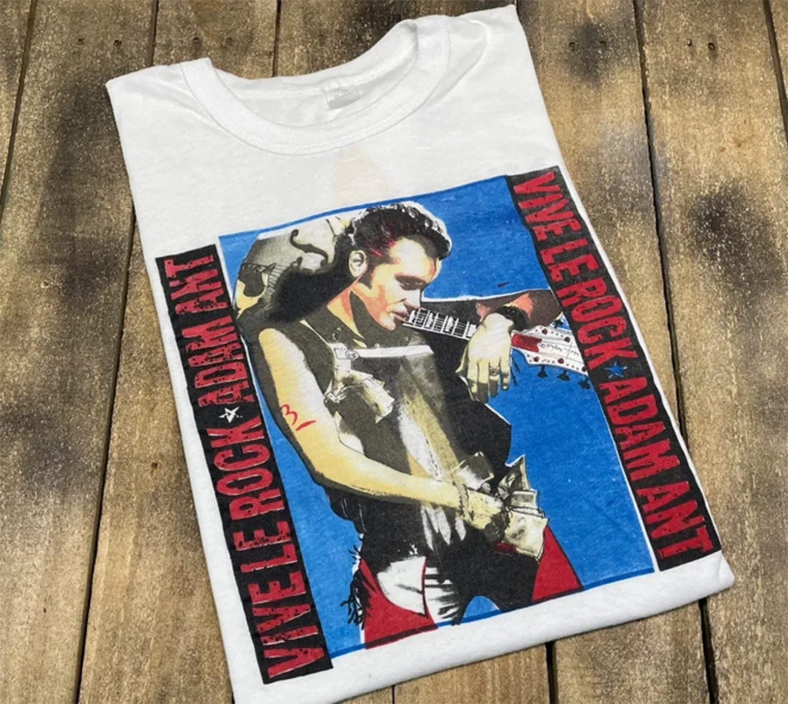 vintage 80s 1985 Adam Ant tour T Shirt Size S M L 234XL Cotton MEN EE298