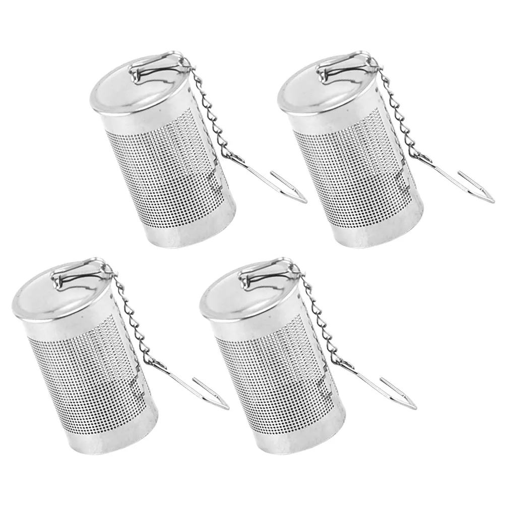 

4 Pcs Leaf Tea Infuser Strainer Filter Steeper Stainless Steel Infusers Loose Filters