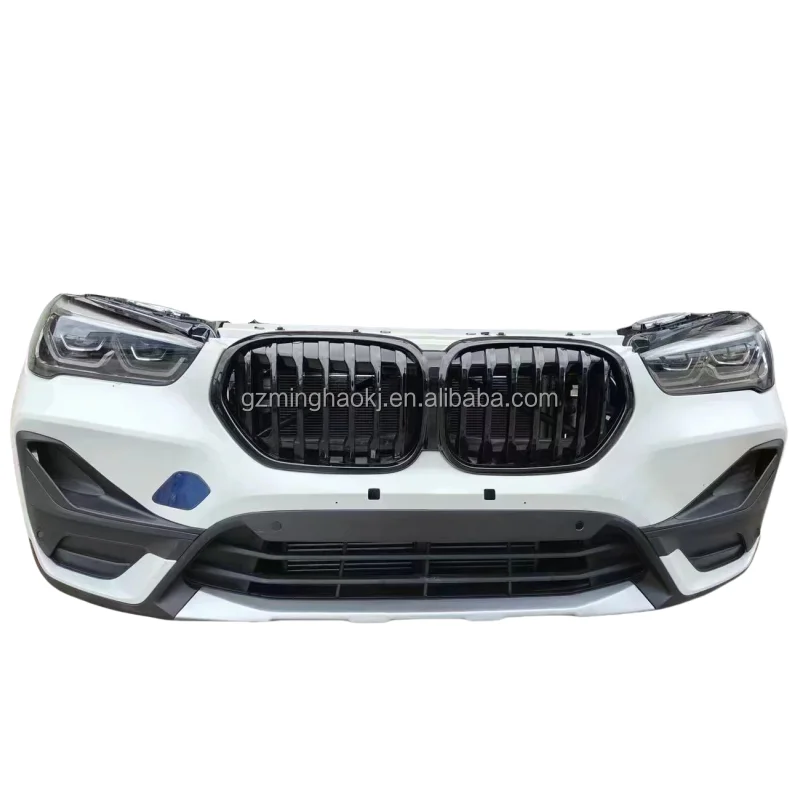 New For  X1 bumper F48/F49 - Complete front bumper grille, radiator, radar and headlights. - view 5
