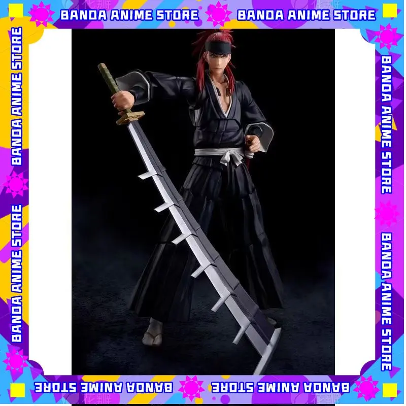 

Bandai S.H.Figuarts SHF Bleach Ichigo Kurosaki Tensa Zangetsu Renji Abarai Byakuya Kuchiki Action Figures Toys Gifts