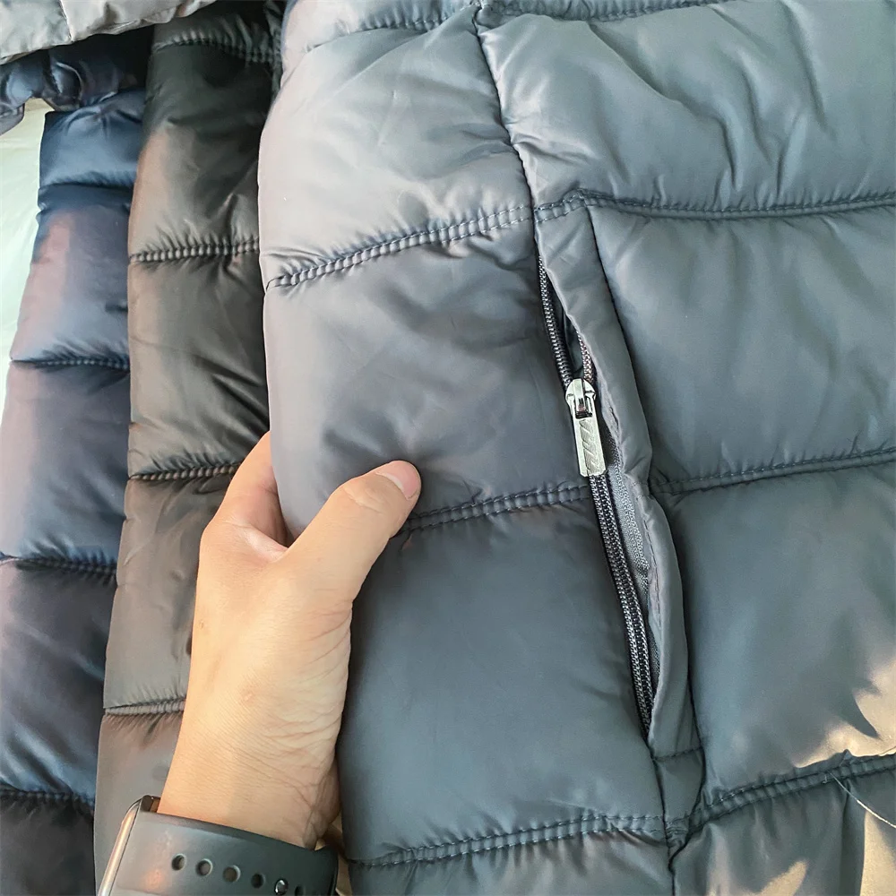 Yeae Designer Kleidung Männer Luxus Herren Winter Daunen jacke Stehkragen gepolsterte kalte Kleidung leichte gepolsterte Jacken männlicher Mantel