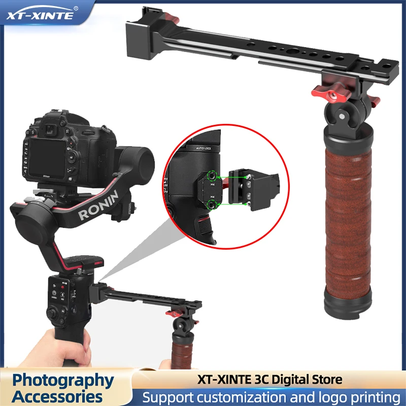 

Ручка для ремня карданного подвеса с НАТО для DJI RS2/RS3/RS3mini/RS3/RS4RPO, ручка для подвеса, аксессуары для фотосъемки