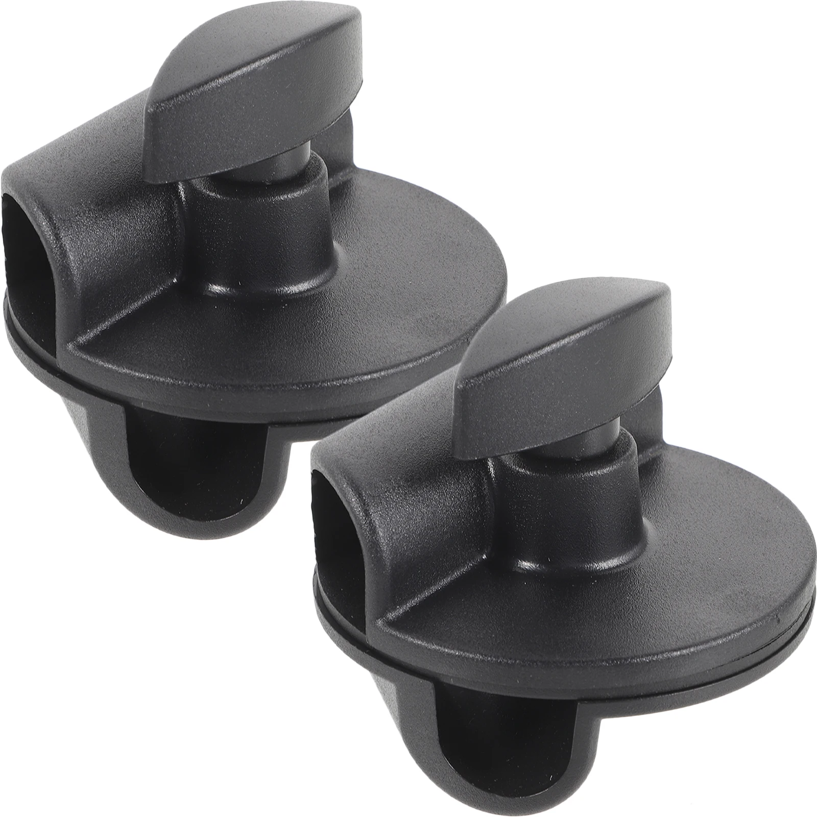 

2 Pcs Fall to The Ground Microphone Extension Clip Adjustable Plastic Arm Clamp Mount