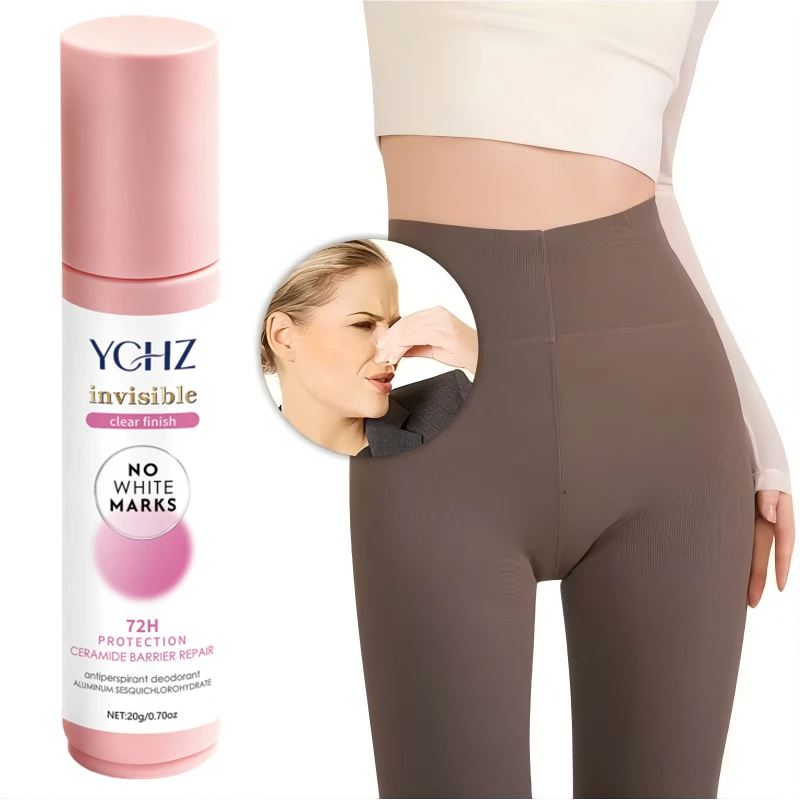 Women's Body Fragrance Deodorant Roll-On, Fresh and Gentle Grapefruit Scent, Hypoallergenic Aluminum-Free Formula, Contains Coconut Oil, Deep Cleansing, 72-Hour Deodorization, Suitable for Travel or Daily Use 20G/0.7Oz