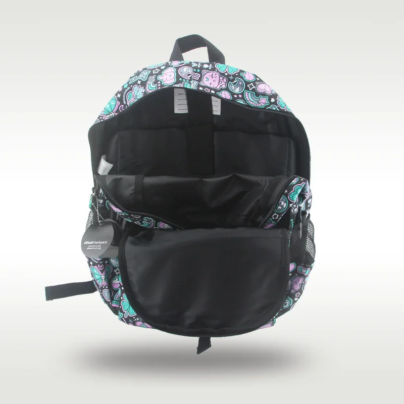 Australian Black Butterfly Backpack Student Backpack Large Capacity Storage Bag Cute Cartoon Girl Multi-purpose Backpack Gifts view 3