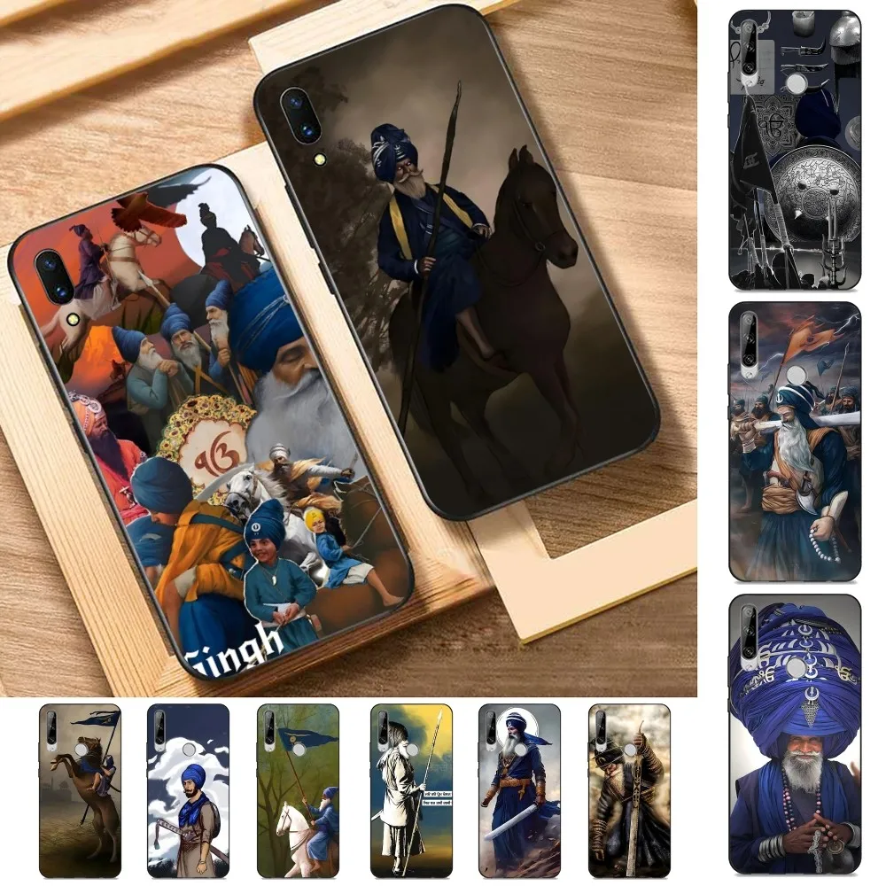 N-Nihang Singh Sikh Warrior  Phone Case For Huawei Y9 6 7 5 Prime Enjoy 7s 7 8 plus 7a 9e 9plus 8E Lite Psmart Shell