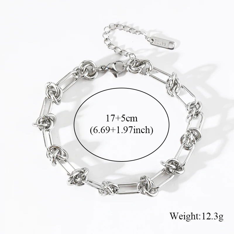 EILIECK 316L Edelstahl Silberfarbenes Herz-Liebes-Charm-Armband für Frauen, Trendiges Wasserdichtes Handgelenk-Schmuckstück, Geschenk für Damen – Detail 13
