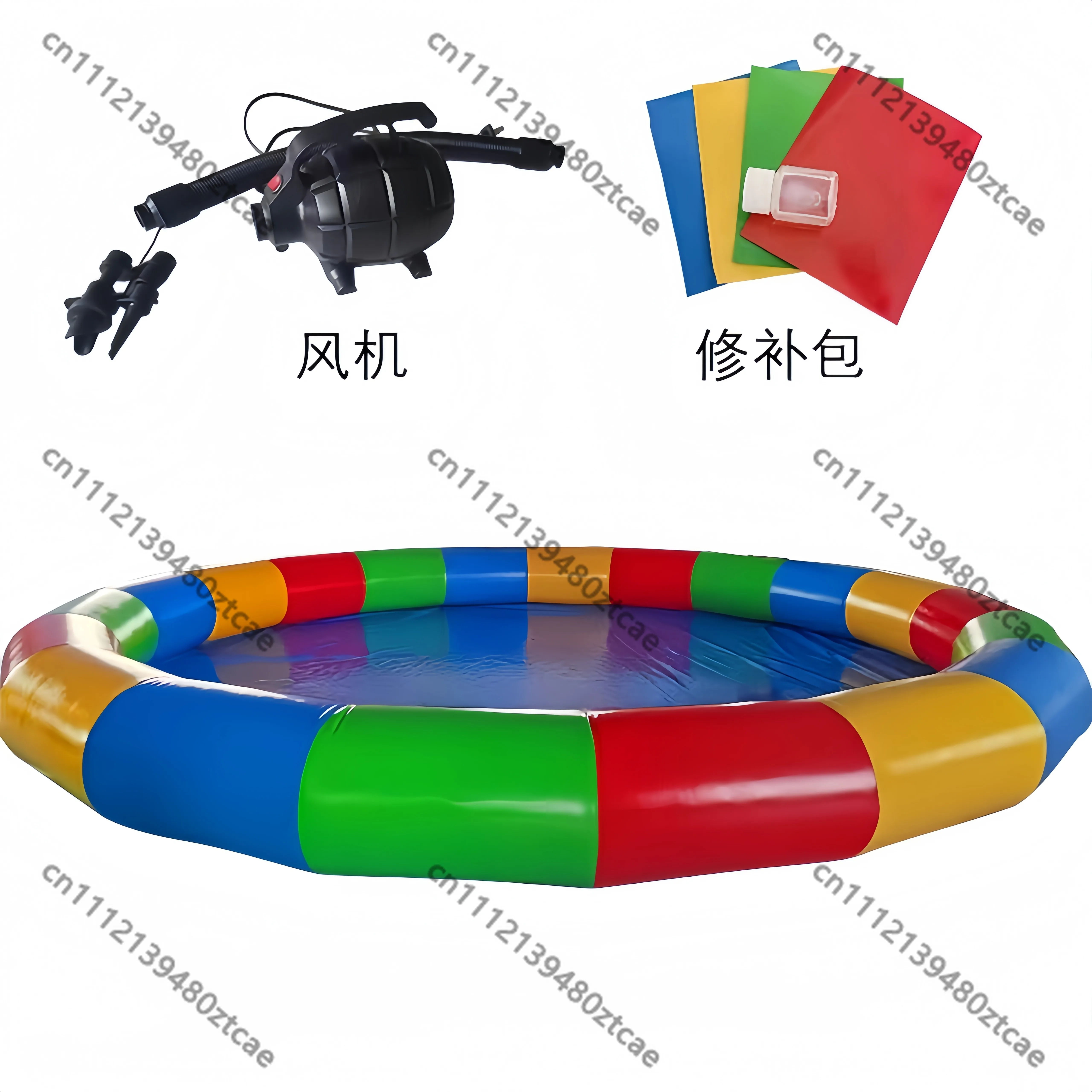 Large Inflatable Swimming Pool Outdoor Bracket Pool Kids Ocean Ball Water Park Stall Fishing Sand Pool