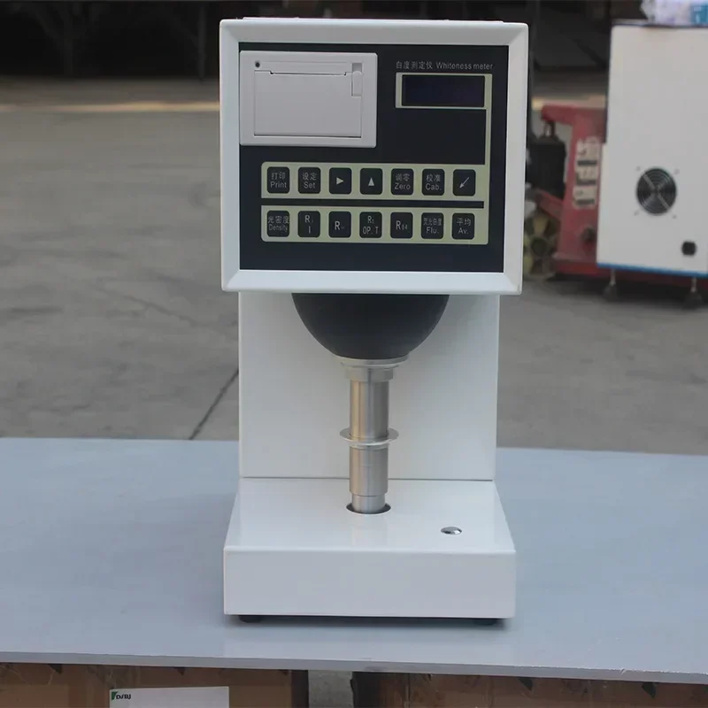 Peiqi جهاز اختبار البياض BY-DN-B جهاز اختبار السطوع الإسفار تبييض درجة الإسفار اختبار السطوع مقياس البياض #6