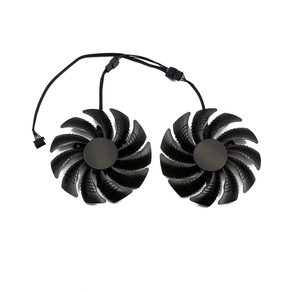 T129215SU 88mm GPU Cooler Graphics card fan for REDEON AORUS RX 480 470 580 570 GIGABYTE RX570 RX580 AORUS Cards As Replacement
