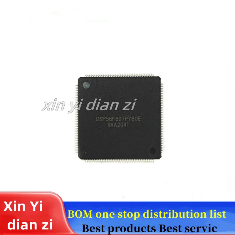 

1 шт./партия, чипы DSP56F807PY80E DSP56F807 QFP ic