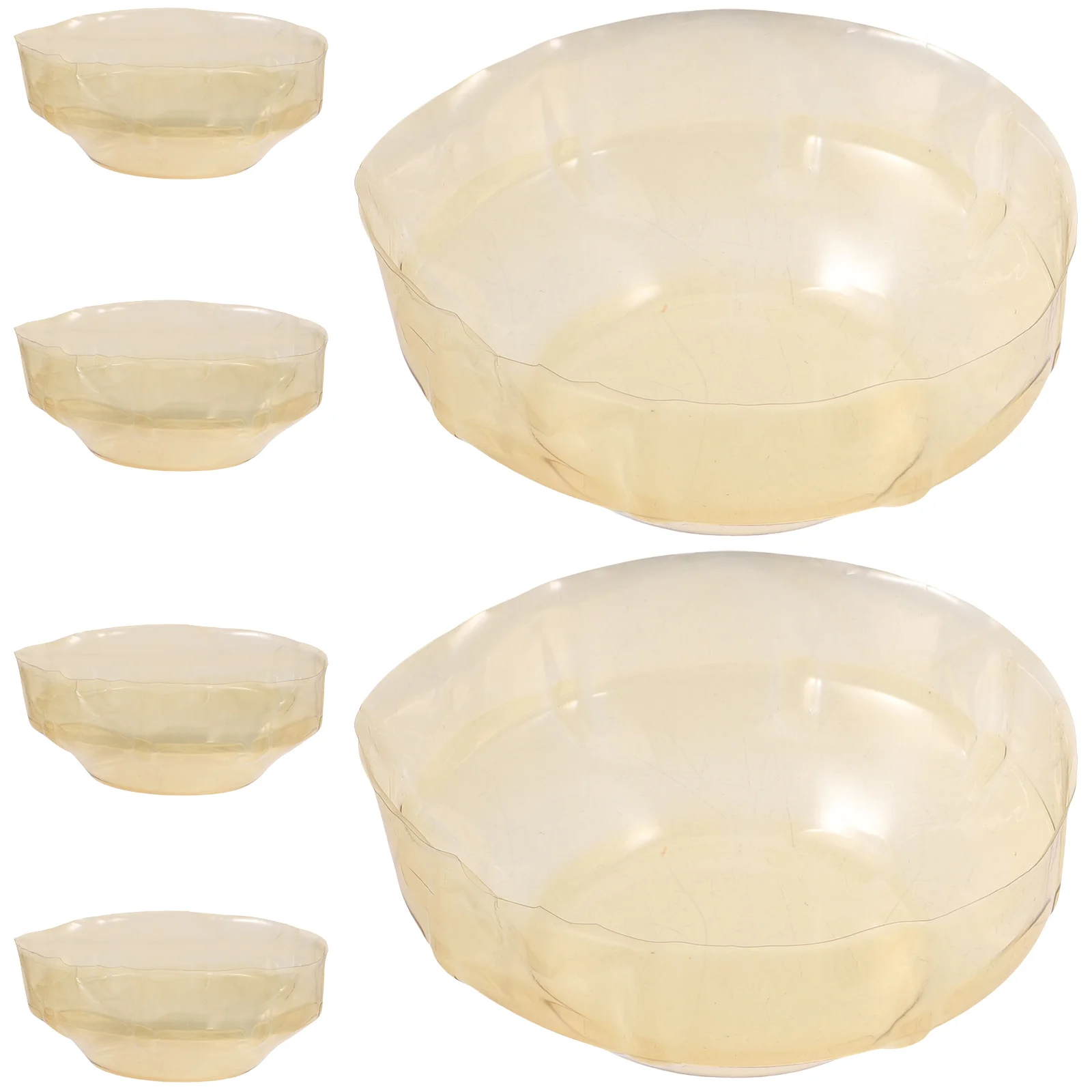 6pcs copertura antipolvere di fumo copertura della piastra di allarme rilevatore di fumo gusci esterni allarmi antincendio in plastica foro decorativo per cucinare fumatori