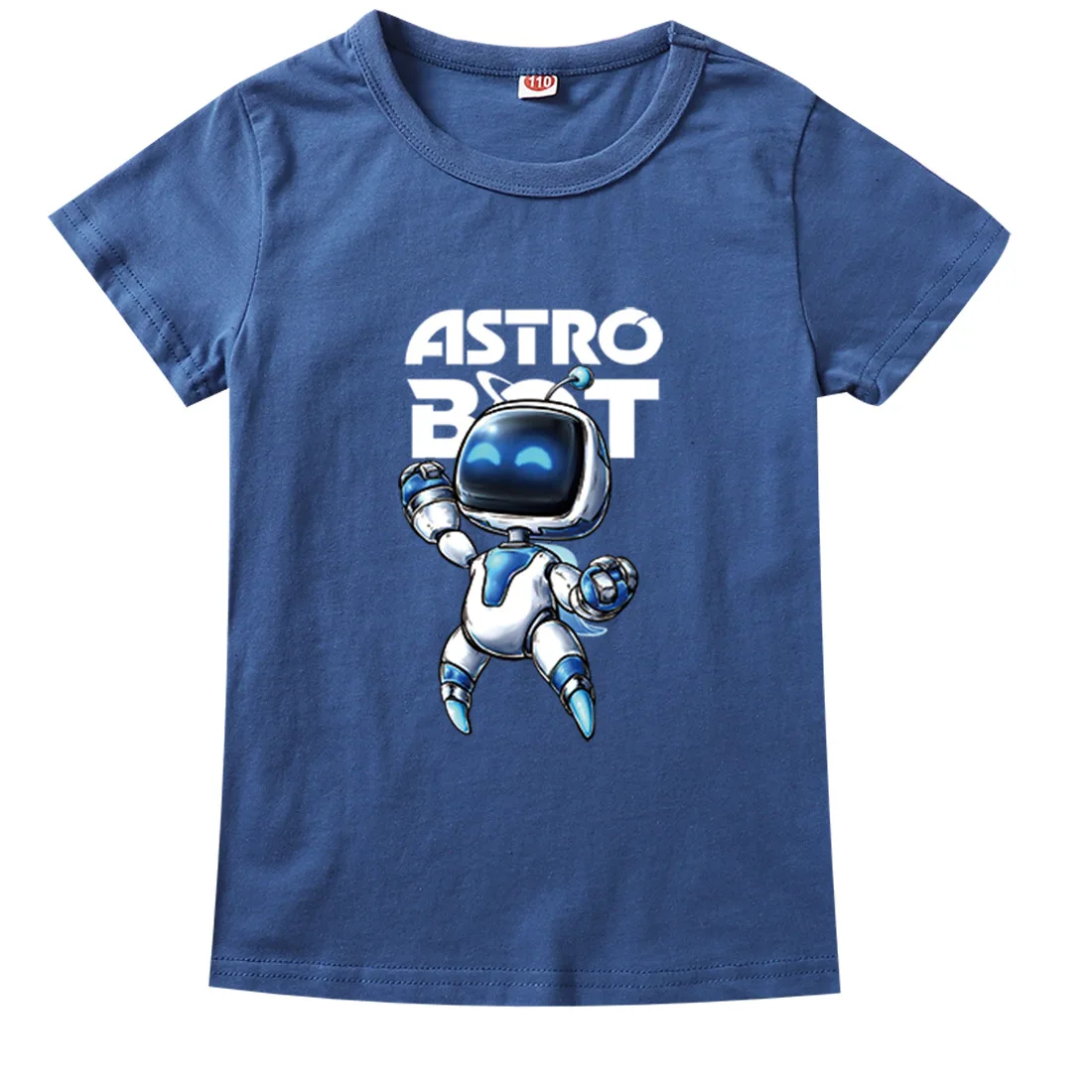 Sıcak oyun Astrobot T Shirt çocuklar ASTRO BOT karikatür giysi genç erkek kısa kollu üstleri bebek kız 100% pamuklu t-shirt 2-15Y