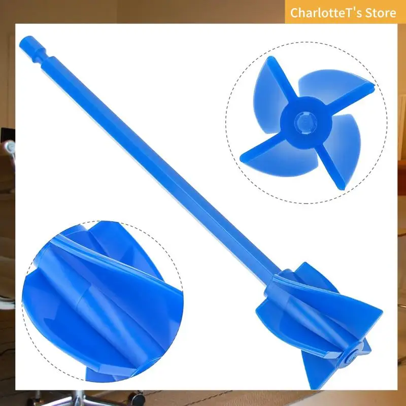 

Epoxy Mixer Attachment For Drill, 12-Piece Set - Helix Paddles, Paint Stirrers Drill Attachment, 6.5-Inch-ABLI