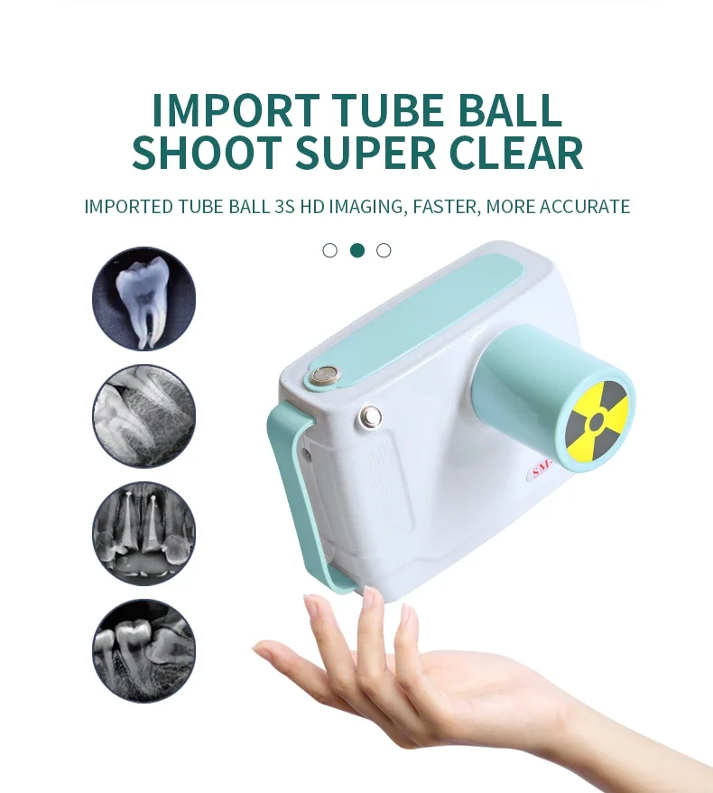 woodpecker/dba i-sensor h2 imaging plate scanner image  machine system high-frequency x-ray digital sensor mobile