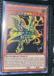 Yugioh konami Duell Monster TN19-EN009 dem geflügelten Drachen von ra geheime seltene limitierte englische tcg Sammlung Minze Karte