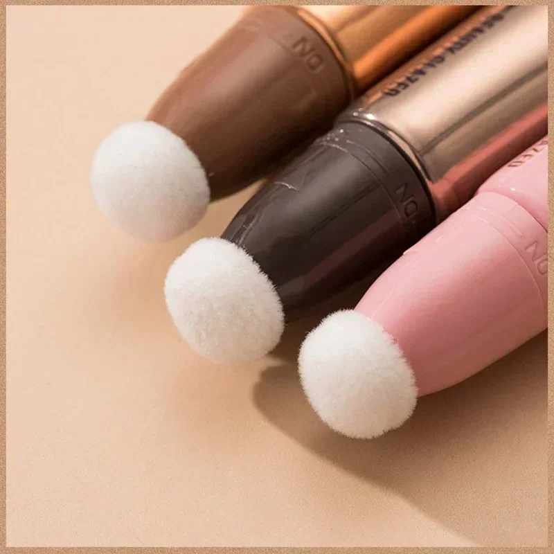 Stylo surligneur fard à joues liquide, éclat fin perle 256, éclaircissant naturellement, multi-usage, teinte pour les yeux, fard à joues pêche, maquillage