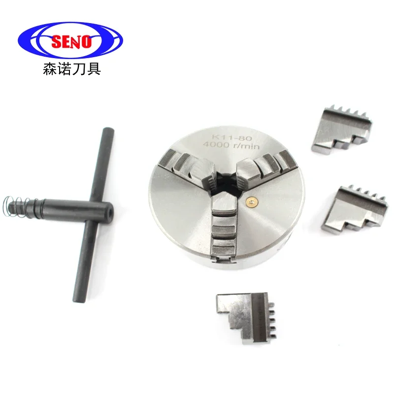 High quality cnc lathe tools self-centering  3 jaw chucks  Speed Closed-Center Hydraulic Power In Cnc Lathe Machine