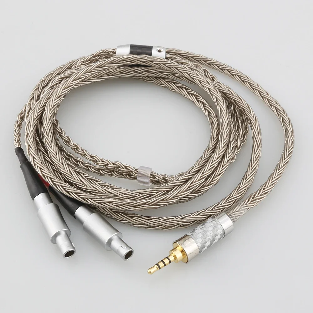 HiFi Cable 2.5mm Trrs Balanced Male Compatible with Sennheiser HD800, HD800S, HD820 Headphones Compatible with Astell&Kern AK240