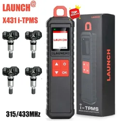 Best LAUNCH X431 I-TPMS Car Tire Pressure Diagnostic Tool Relearn Active Program 315/433Mhz RF Sensor for I-TPMS APP Diagnostic