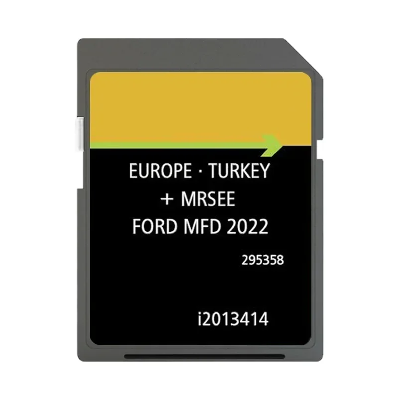 Newest for Ford MFD V10 2022 Navigation SD Card Europe Focus Fiesta C-Max Kuga