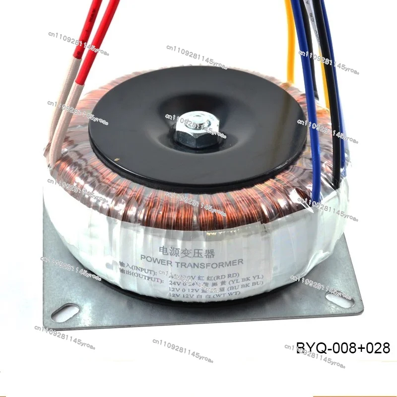 Transformateur toroïdal en cuivre pur, double 24V, double 12V, amplificateur de puissance 200W, 110V/220V en option