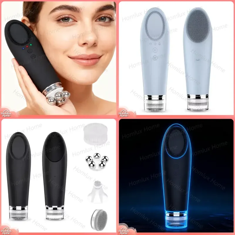 New Waterproof Portable Facial Care Instrument for Home Use Skin Care Device Beauty Tool for Cleansing Exfoliating Massaging