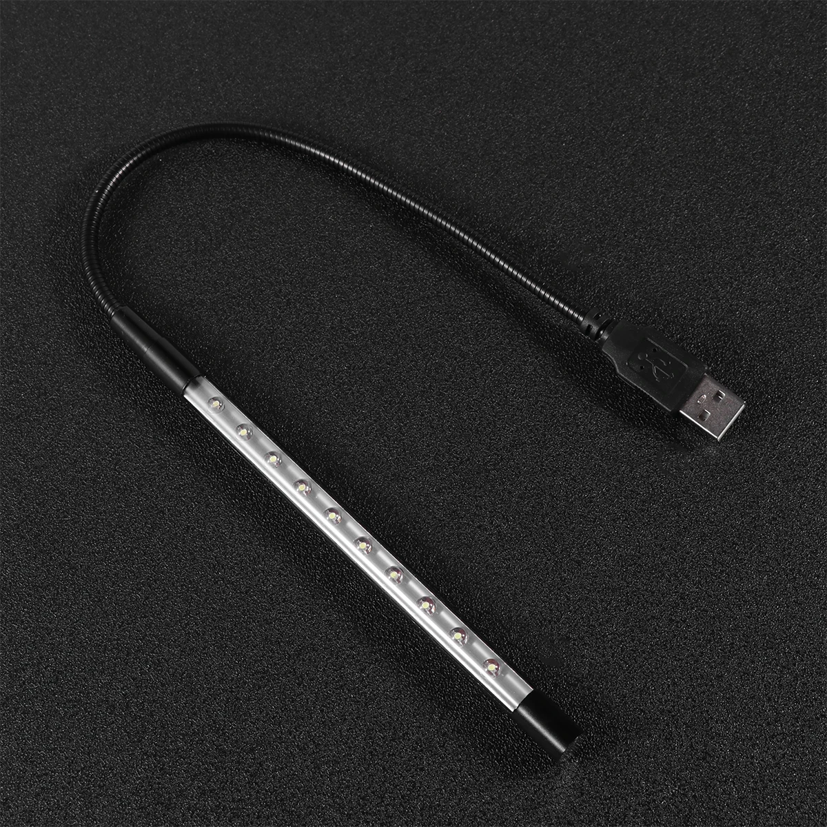 

Keyboard Light Laptop USB Eye Protection Lamp Bright White LED Small Table Desk Lamps Night Use Metal Bellows 360 Degree