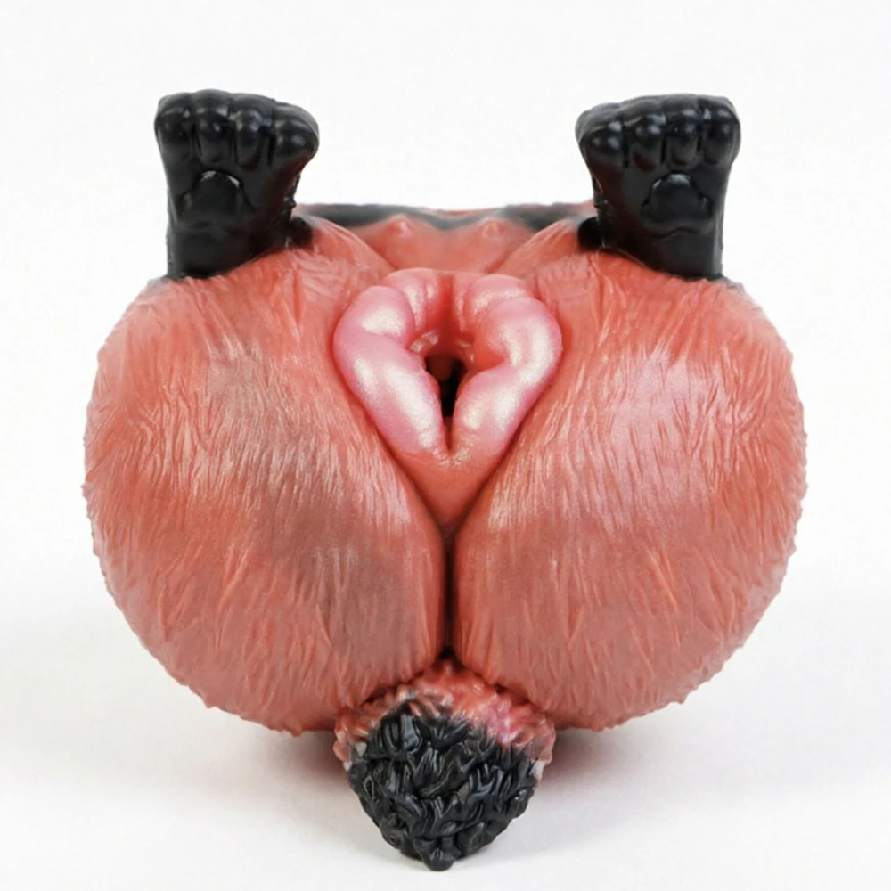 YOCY Male Masturbator Fox Buttock Inverted Mold Stroker Fetish Men Adult Sex Toy For Penis Stimulator Male Stroker