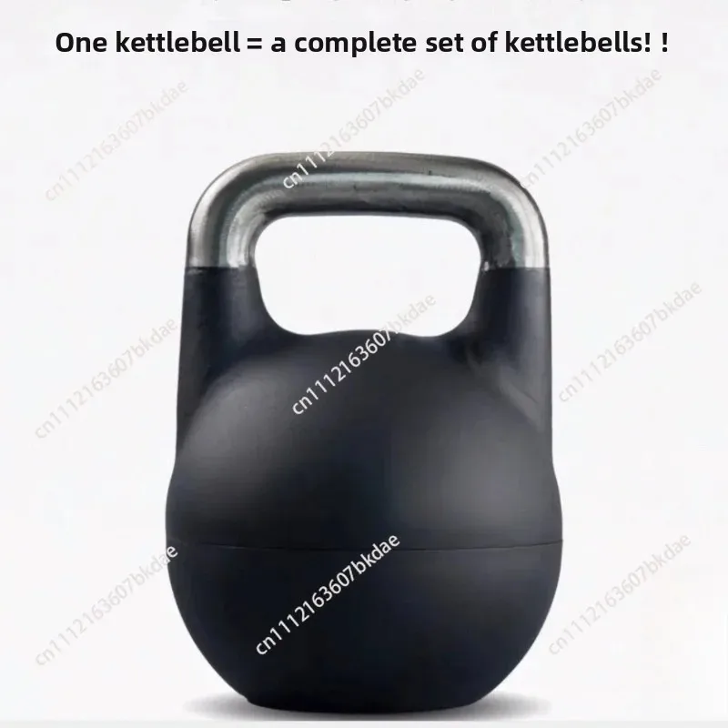 32Kg Adjustable Competition‑Style Kettlebell Kit, Interchangeable Weight Plates For Home Gym Strength Training Workout Gear