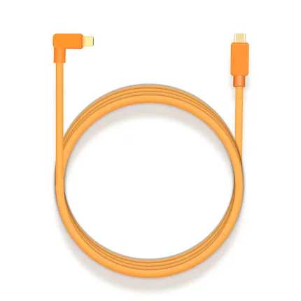 USB 3.1 USB-C To USB-C Camera Cable 1.5M-10M (High-Visibility Orange) High Speed 5Gbps Data Cable Type C On Line Shooting Line