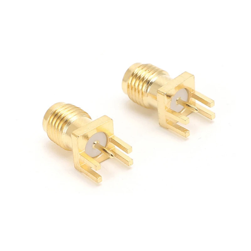 5 Stück/Set Gerade SMA-Buchse 1,6 mm Abstand PCB-Montageadapter 50 Ohm GSM-Antennenteil – Detail 3