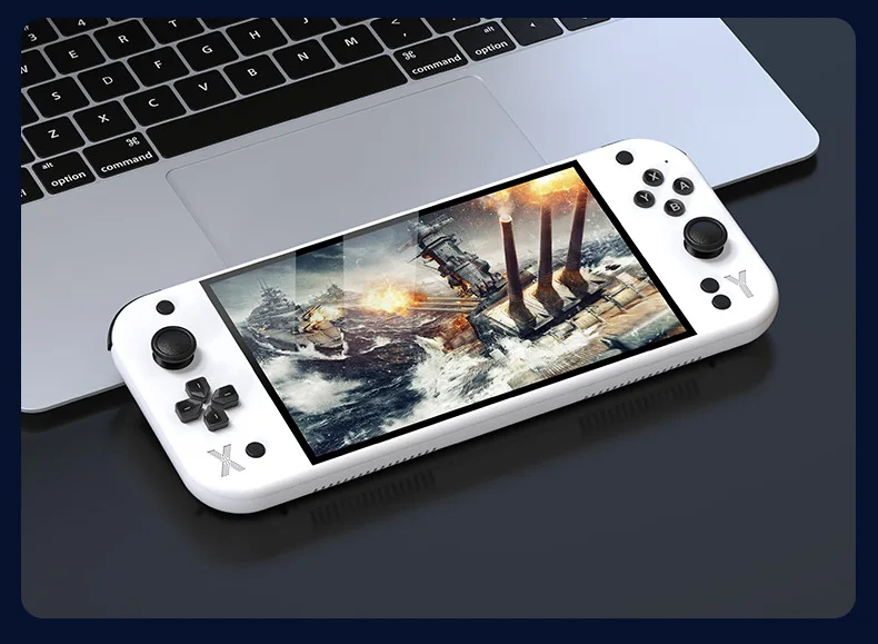 حار 7 بوصة 64 جيجابايت 4000 مللي أمبير المحمولة وحدة تحكم بجهاز لعب محمول ممر عالية الوضوح ل PSP/PS1 الحنين الرجعية التلفزيون وحدة تحكم الألعاب