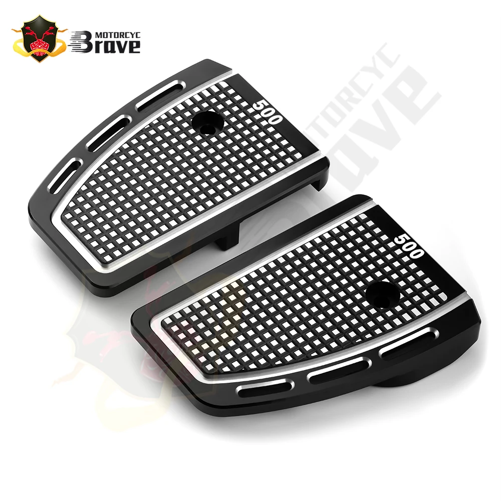 

For CMX 300 500 Rebel 300 500 2017-2023 2024 Motorcycle Wide Foot Pegs Rest Footpeg Front Rider Footboards Enlarger Pedals