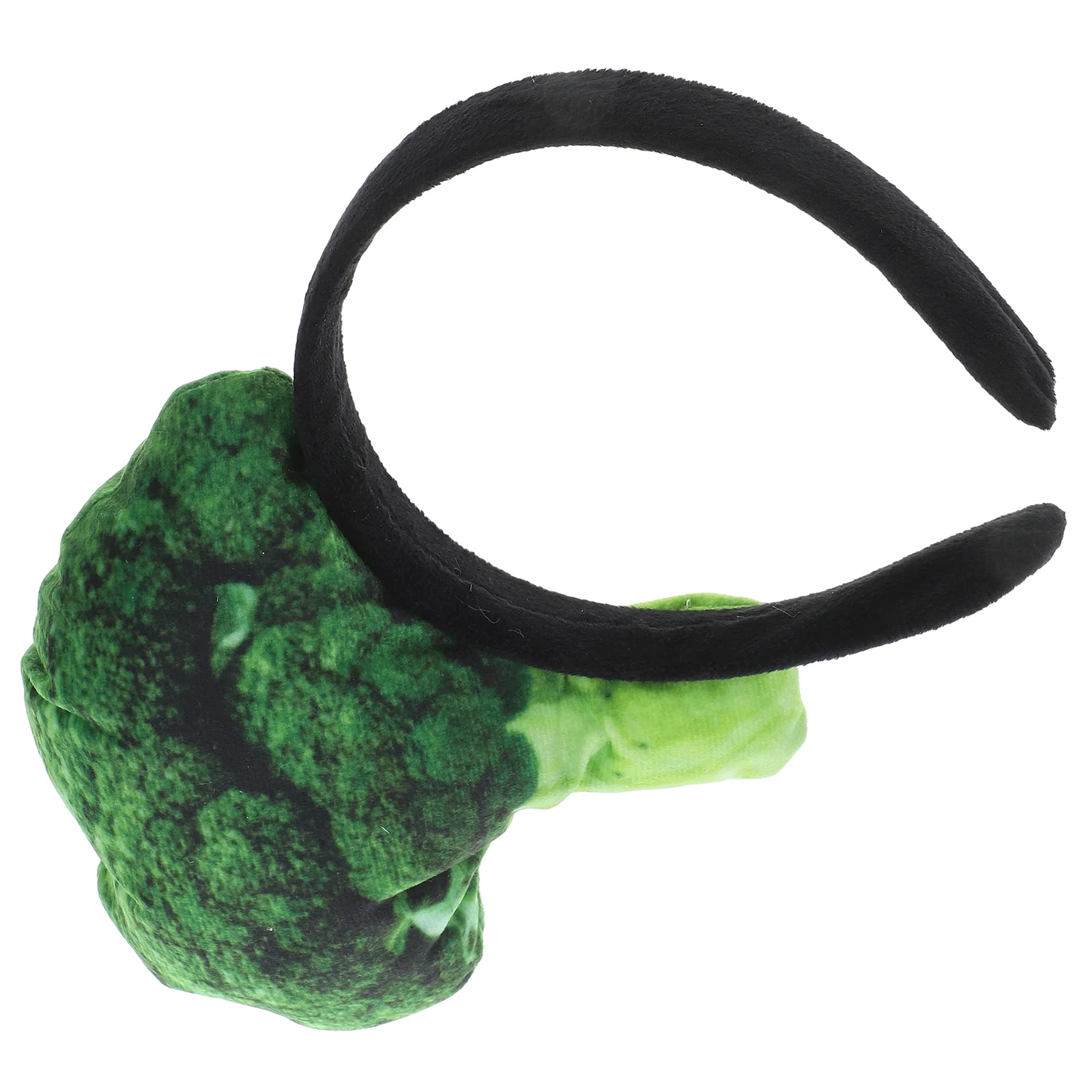 Broccoli Vegetable Headband Womens Hair Accessories Girls Braiders Spa Funny Adult Fabric Festival Headdress Costumes Hair Band