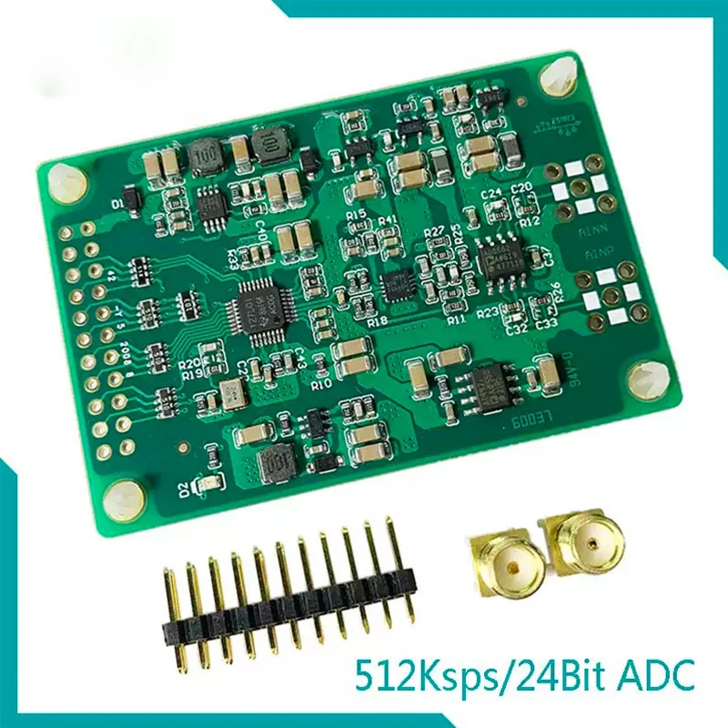 ADS127L01/24Bit 512Ksps ADC Module/10V Input