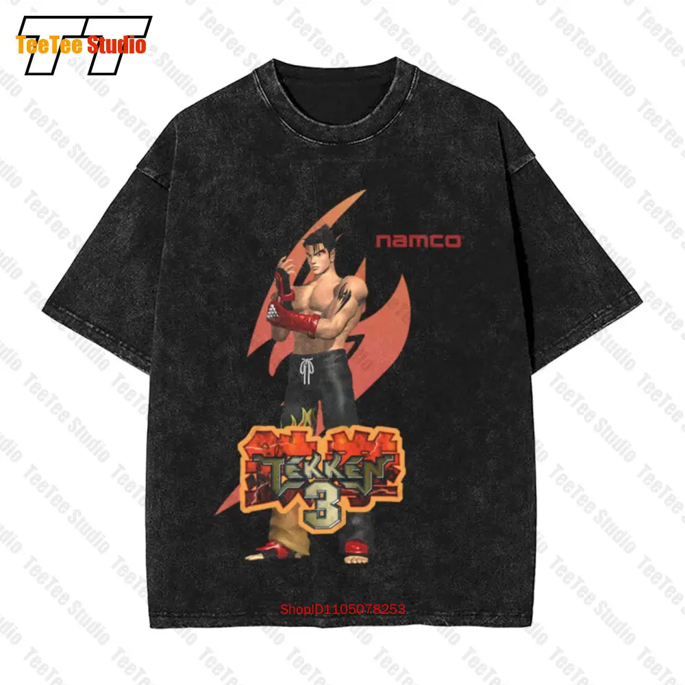 Tekken 3 Namco Arcade Videojuego Vintage camiseta extragrande 1SJS