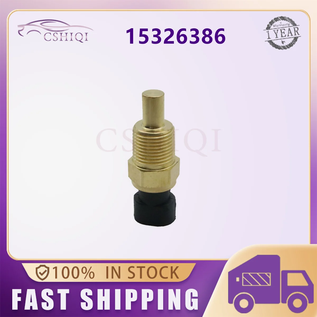 15326386 25036979 805218T مستشعر درجة حرارة المبرد لـ Mercruiser Buick Cadillac شيفروليه GMC أوبل فوكسهول مستشعر درجة حرارة الماء