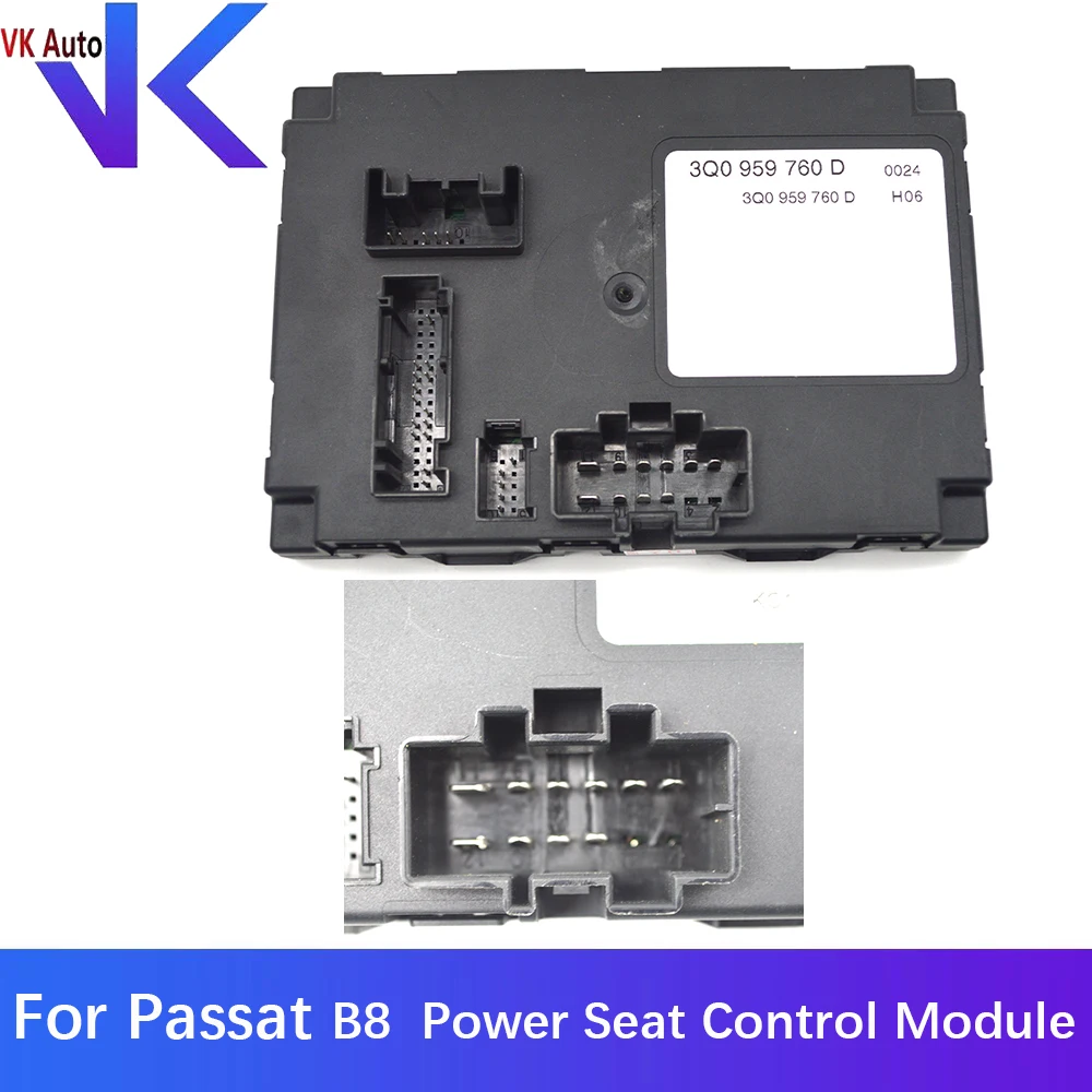 For VW Passat B8 Power Seat Control Module 3Q0 959 760 D 3Q0959760D 3Q0959760B