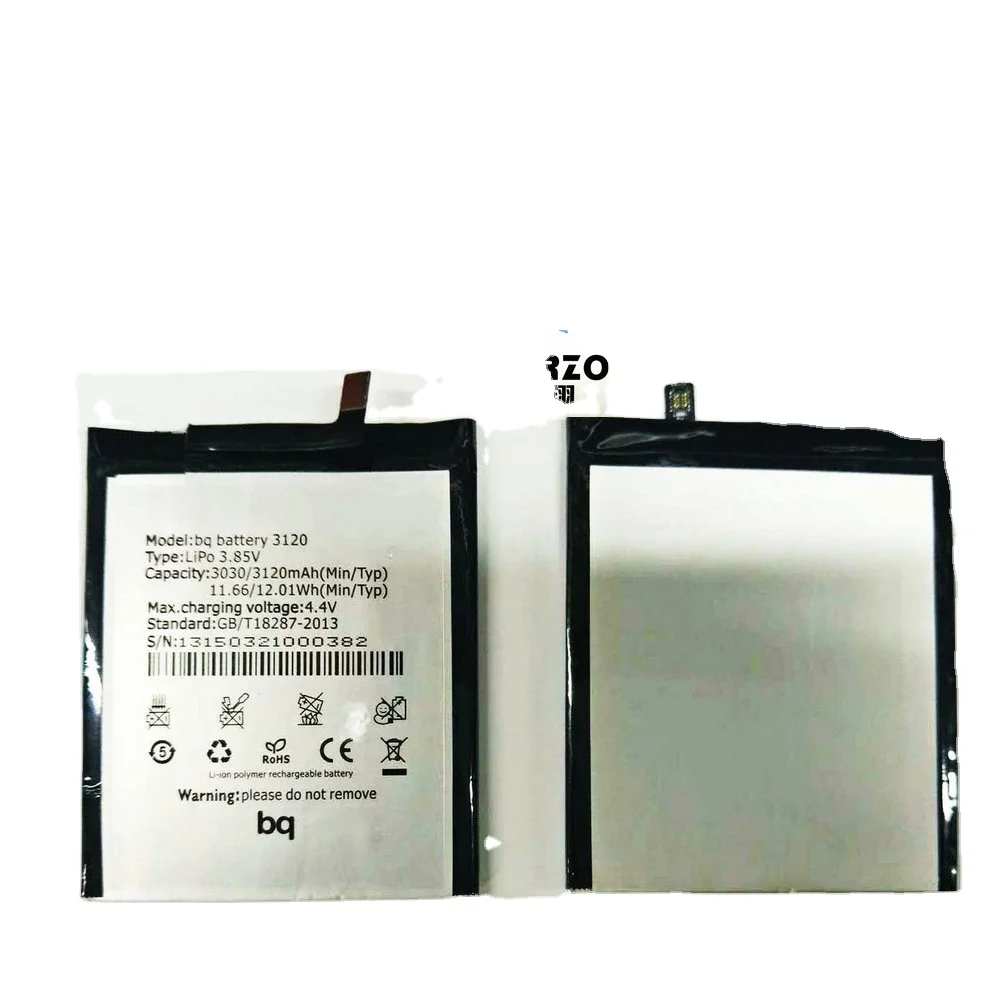 

New Bq Battery 3120 Battery for BQ Aquaris M5 Mobile Phone